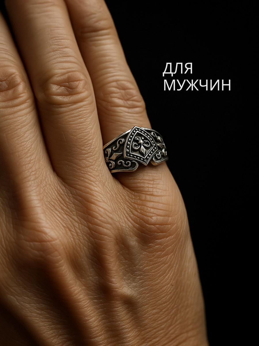 Серебряное кольцо АРТ. 1839 17.5