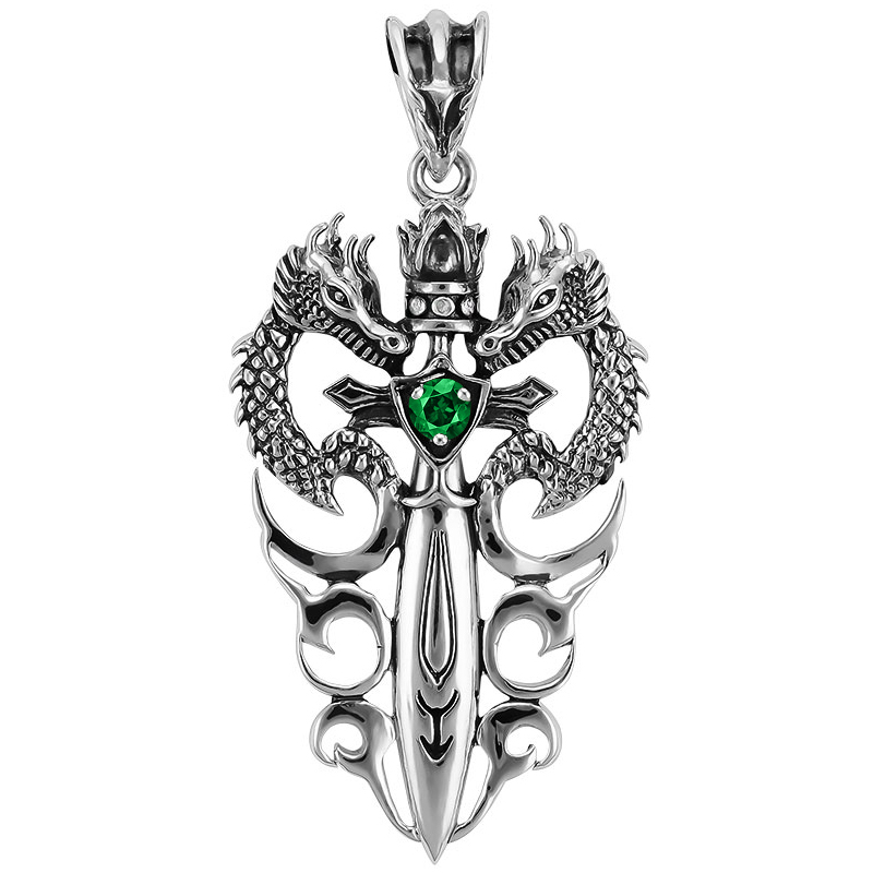 Серебряная подвеска АРТ. 1926