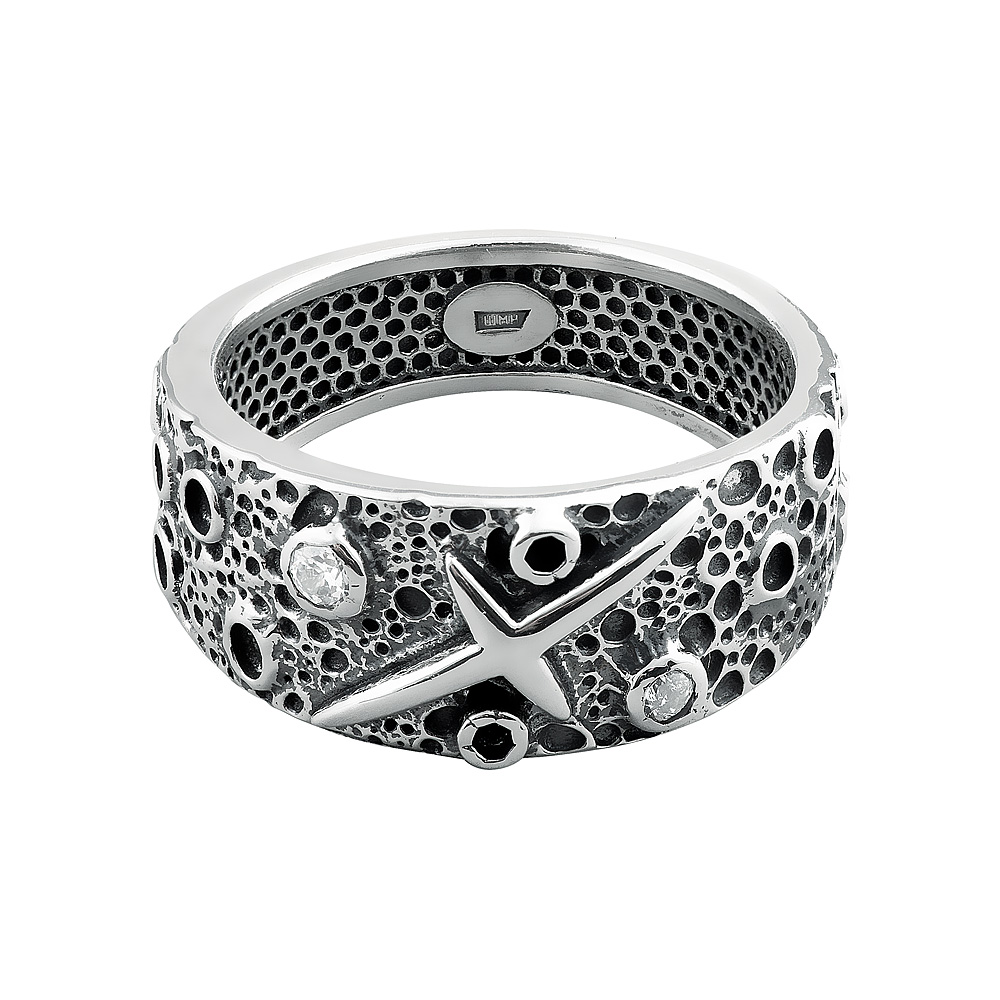 Серебряное кольцо АРТ. 2188 18.5
