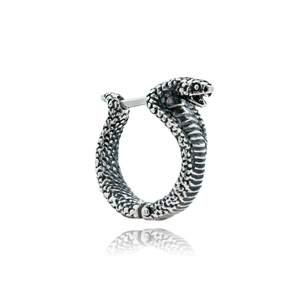 Серебряная серьга АРТ. 2524