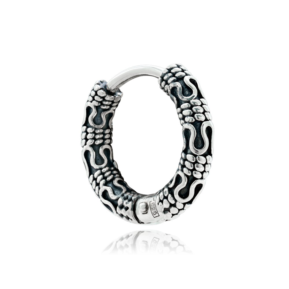 Серебряная серьга АРТ. 2525